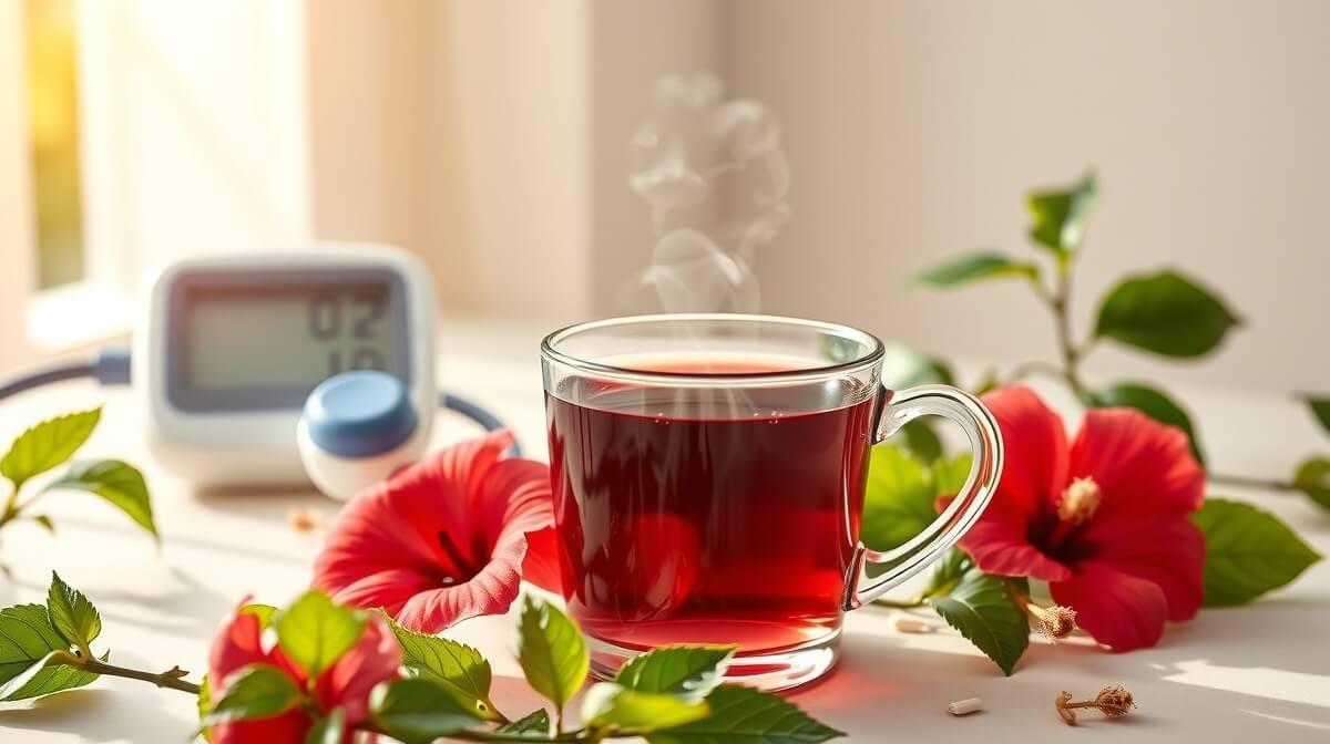 Introdução ao chá de hibisco e pressão alta