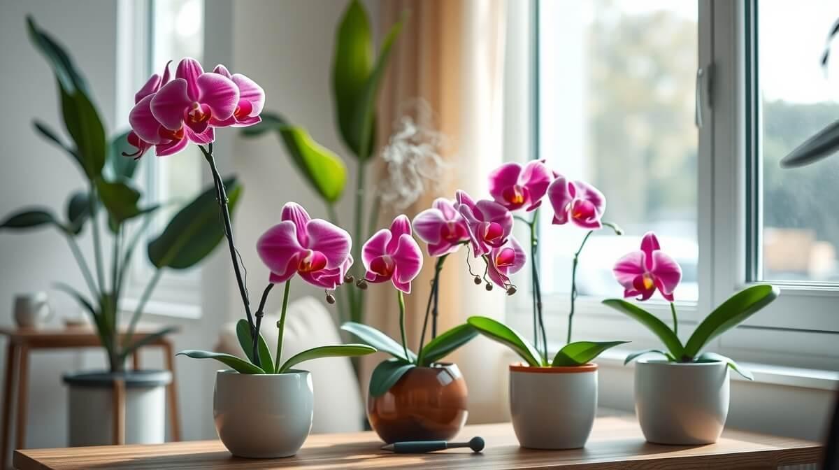 Introdução às orquídeas em ambientes internos