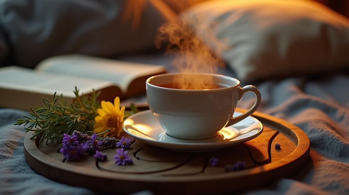 As 5 ervas de chás relaxantes para dormir melhor