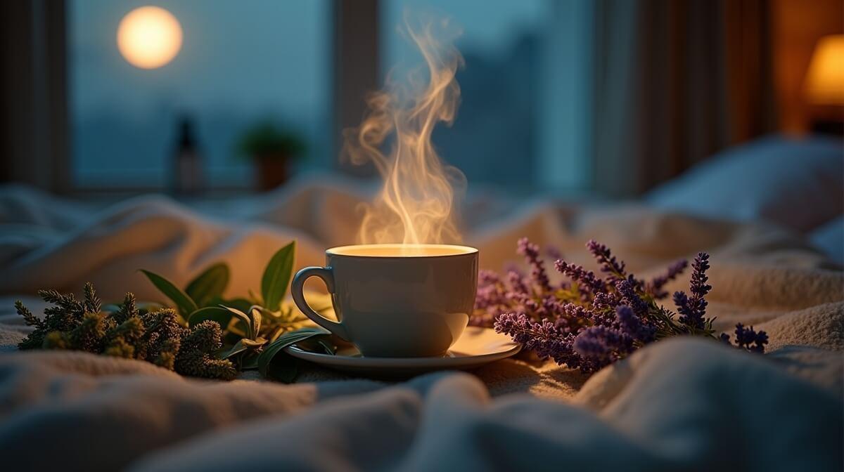 Chás Relaxantes: 5 Opções de Ervas para uma Boa Noite de Sono.