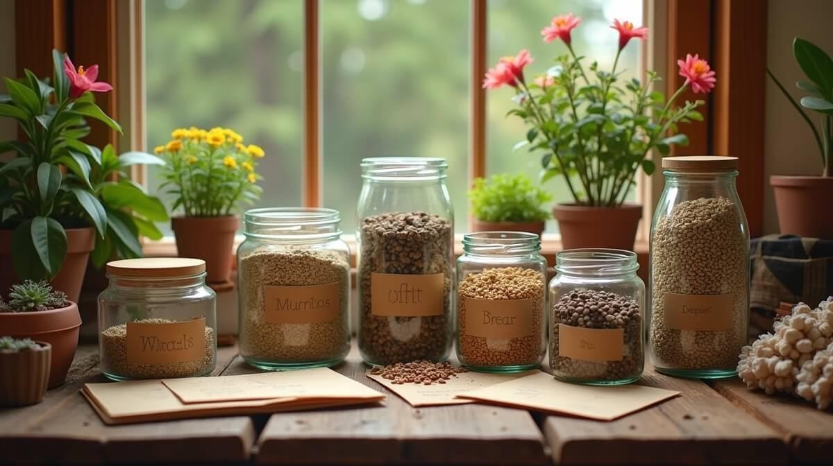 Como armazenar sementes corretamente por meses ou anos