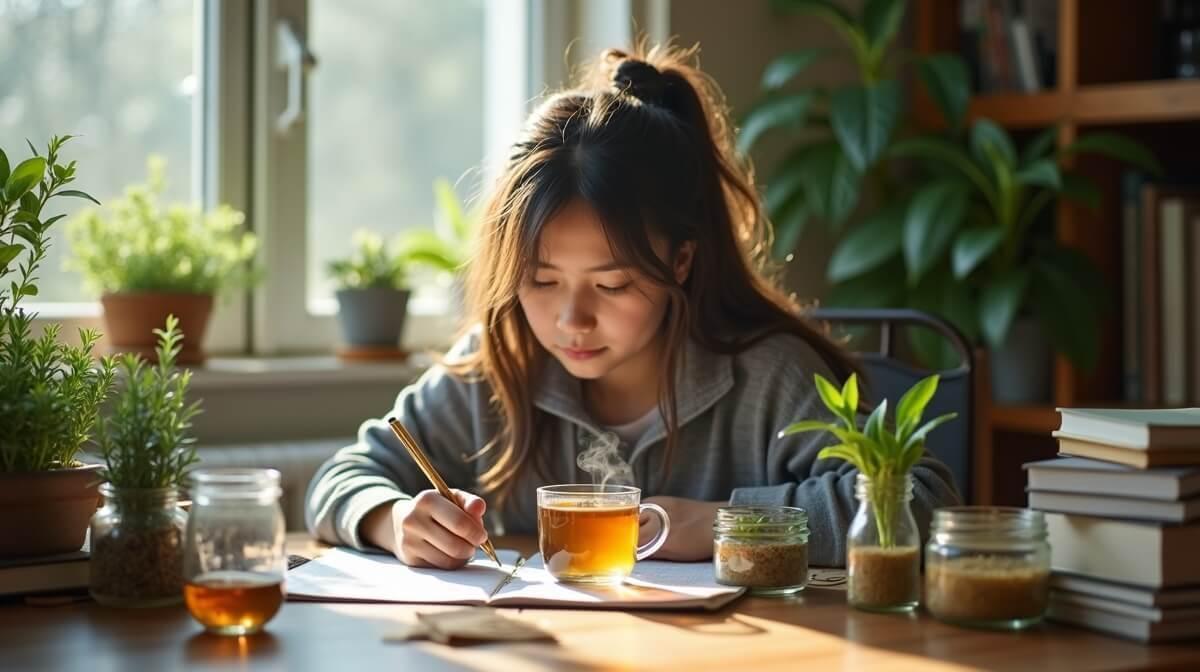 Como chás e ervas atuam para melhorar foco e concentração?