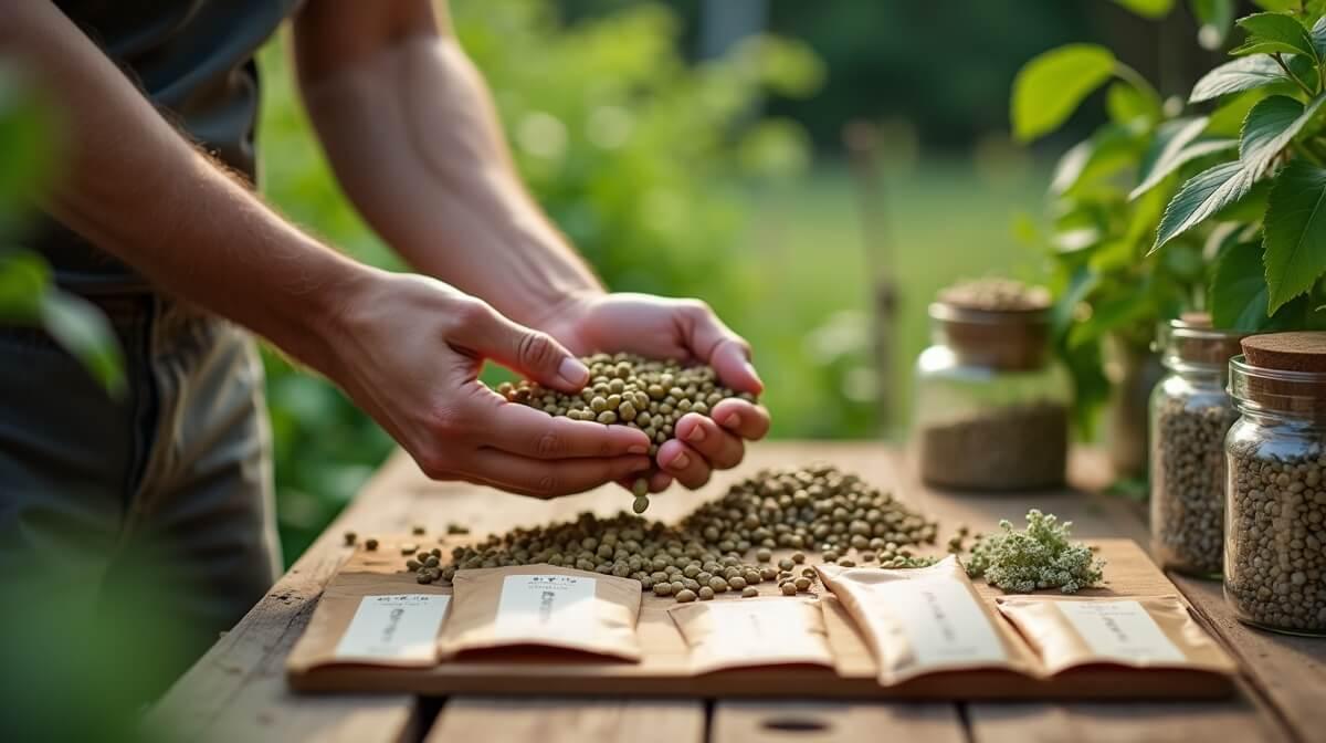 Como Coletar e Armazenar Sementes das Suas Próprias Plantas.