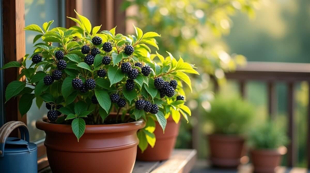 Como Cultivar Amora em Vaso: Dicas para uma Colheita Abundante.