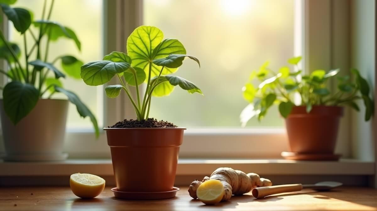 Como plantar gengibre em casa passo a passo